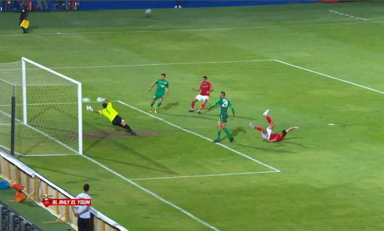 أهداف مباراة الأهلي والرجاء الرياضي (2-0)اليوم .. هدف حسين الشحات