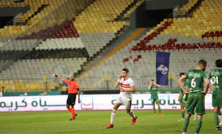 أهداف مباراة الزمالك والاتحاد السكندري (2-0) اليوم في الدوري المصري