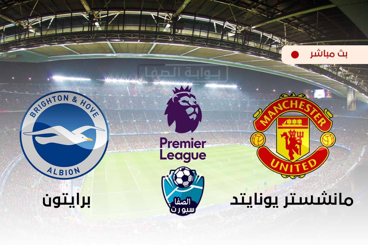 صورة مشاهدة مباراة مانشستر يونايتد وبرايتون بث مباشر اليوم في الدورى الانجليزي الممتاز