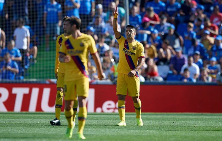 نتيجة مباراة خيتافي ضد برشلونة | أهداف فوز برشلونة 2 -0 علي خيتافي في الدوري الاسباني