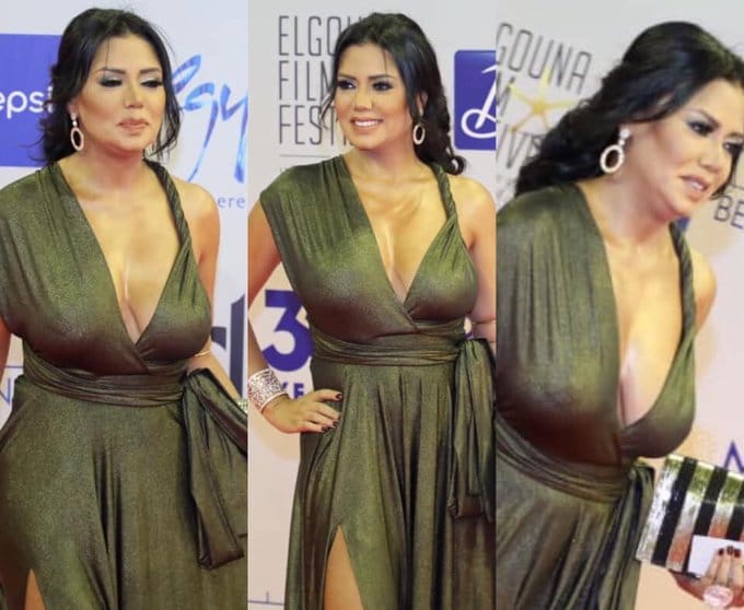 فستان رانيا يوسف يثير الجدل من جديد في مهرجان الجونة