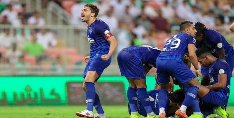 ملخص وأهداف فوز الهلال 3 0 علي ضمك في الدوري السعودي اليوم