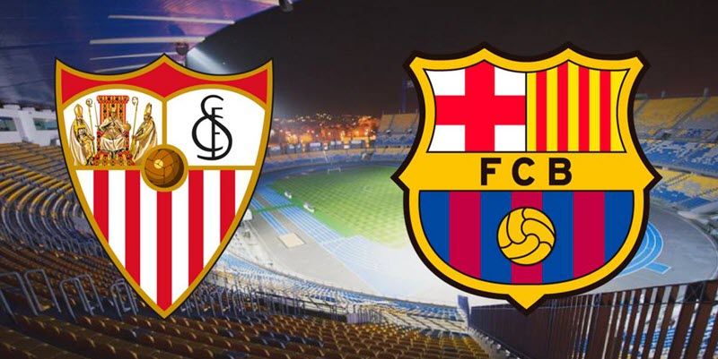 القنوات الناقلة لمباراة برشلونة ضد اشبيلية بث مباشر مع موعد المباراة اليوم