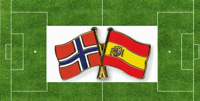 القنوات الناقلة لمباراة النرويج ضد إسبانيا بث مباشر مع موعد المباراة اليوم