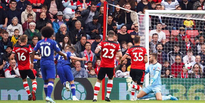 نتيجة مباراة تشيلسي | أهداف فوز تشيلسي 4 -1 علي ساوثهامبتون في الدوري الانجليزي