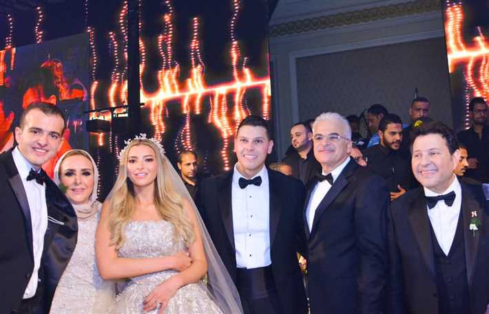 حفل زفاف شريف نجل هاني شاكر 