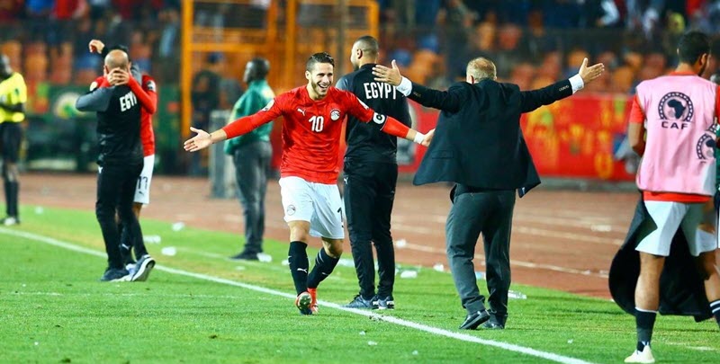 صورة منتخب مصر الأولمبي بطلا لأمم إفريقيا تحت ٢٣ سنة بالفوز علي ساحل العاج 2 – 1