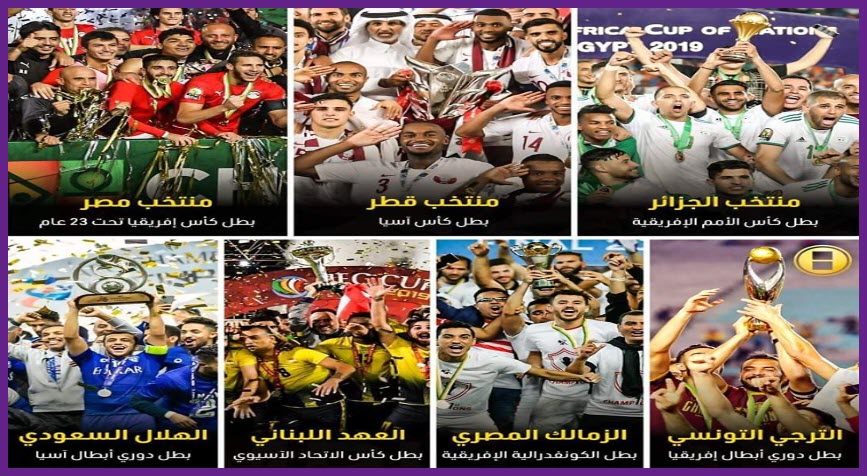 صورة حصاد 2019.. الاندية والمنتخبات العربية أبطال البطولات الـ 7 الكبرى وفريقان الي كأس العالم للأندية