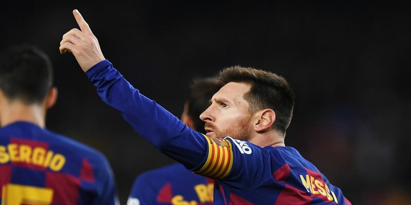 صورة هدف ميسي اليوم في مرمي غرناطة في الدوري الاسباني