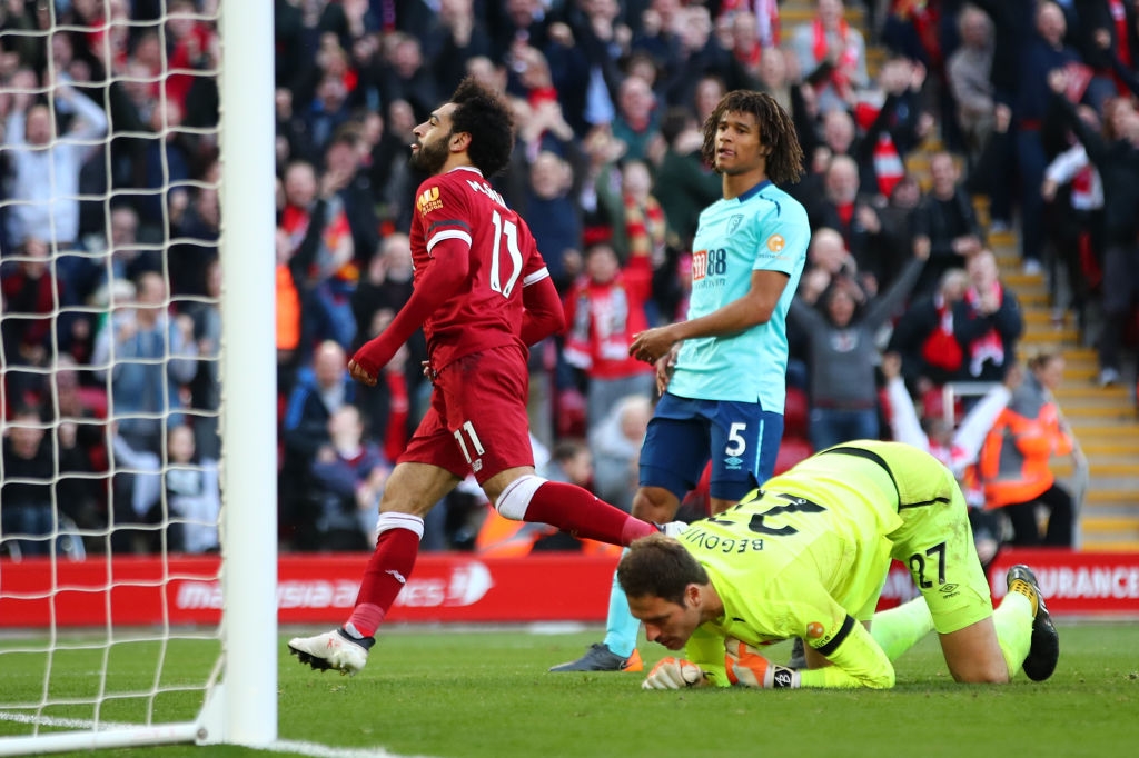 نتيجة مباراة ليفربول وبورنموث مع اهداف المباراة اليوم في الدوري الإنجليزي