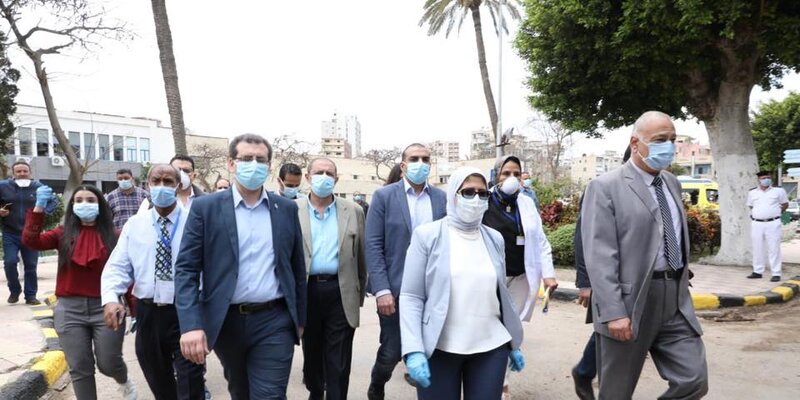 صورة ارقام حالات فيروس كورونا في مصر اليوم السبت 9-5-2020
