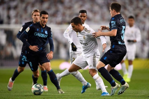 صورة نتيجة مباراة ريال مدريد وريال سوسيداد مع ملخص اهداف المباراة اليوم الاحد 21-6-2020 في الدوري الاسباني