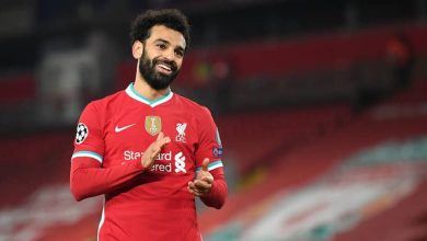 صورة محمد صلاح أفضل لاعب عربي فى استفتاء روسيا اليوم